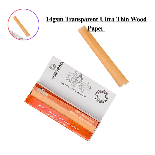 Brown Regular size Smoking Rolling Papers - Natural Unbleached Cigarette rolling papers & Tobacco rolling paper