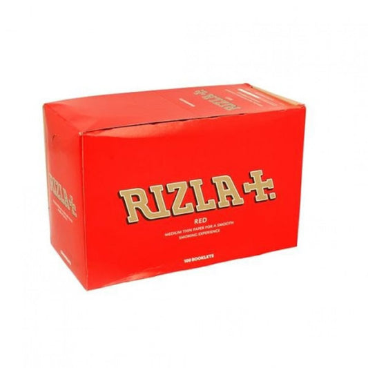Rizla medium Size Red Rolling Papers - FSC Approved with Natural Arabic Gum| Rizzla tobacco rolling papers