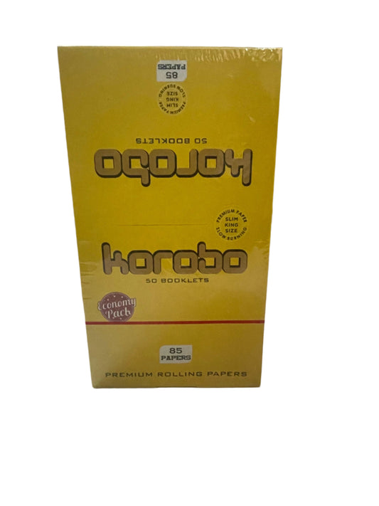 Korobo Kingsize -White 85 Papers per booklet