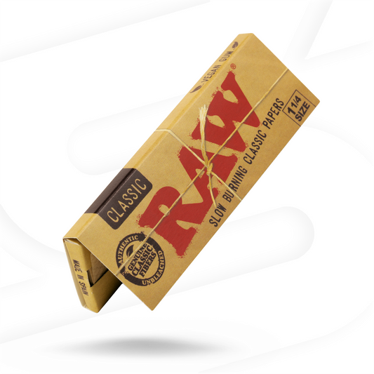 RAW Classic 1 1/4 Rolling Paper booklets | Raw classic tobacco rolling papers