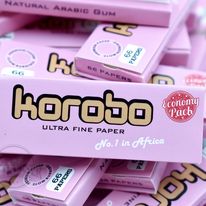 Korobo White-Regular Rolling paper - Korobo KE