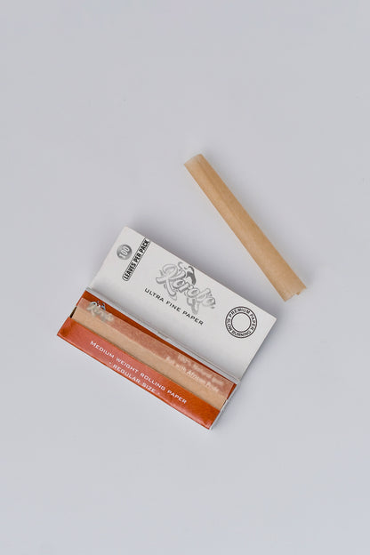 Korobo Regular-brown rolling paper 50 booklets each 100 leaves