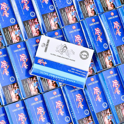 Blue customized regular size Rolling Papers for smoking - Premium Cigarette rolling papers & Tobacco Smoking Papers