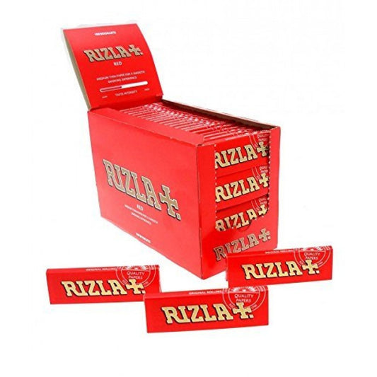 Rizla medium Size Red Rolling Papers - FSC Approved with Natural Arabic Gum| Rizzla tobacco rolling papers
