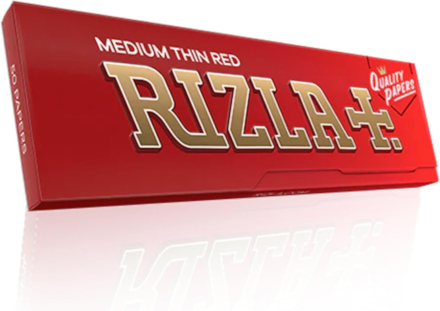 Rizzla Red Regular Cigarette Rolling Papers 70mm - 50 Packets | Rizzla Tobacco rolling papers | Rizzla Cigarette rolling papers