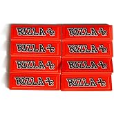 Rizzla Red Regular Cigarette Rolling Papers 70mm - 50 Packets | Rizzla Tobacco rolling papers | Rizzla Cigarette rolling papers