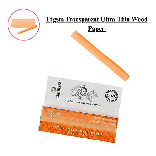 Brown Smoking Rolling Papers - Natural Unbleached Cigarette rolling papers & Tobacco rolling paper