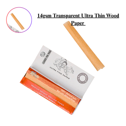 Brown Regular size Smoking Rolling Papers - Natural Unbleached Cigarette rolling papers & Tobacco rolling paper
