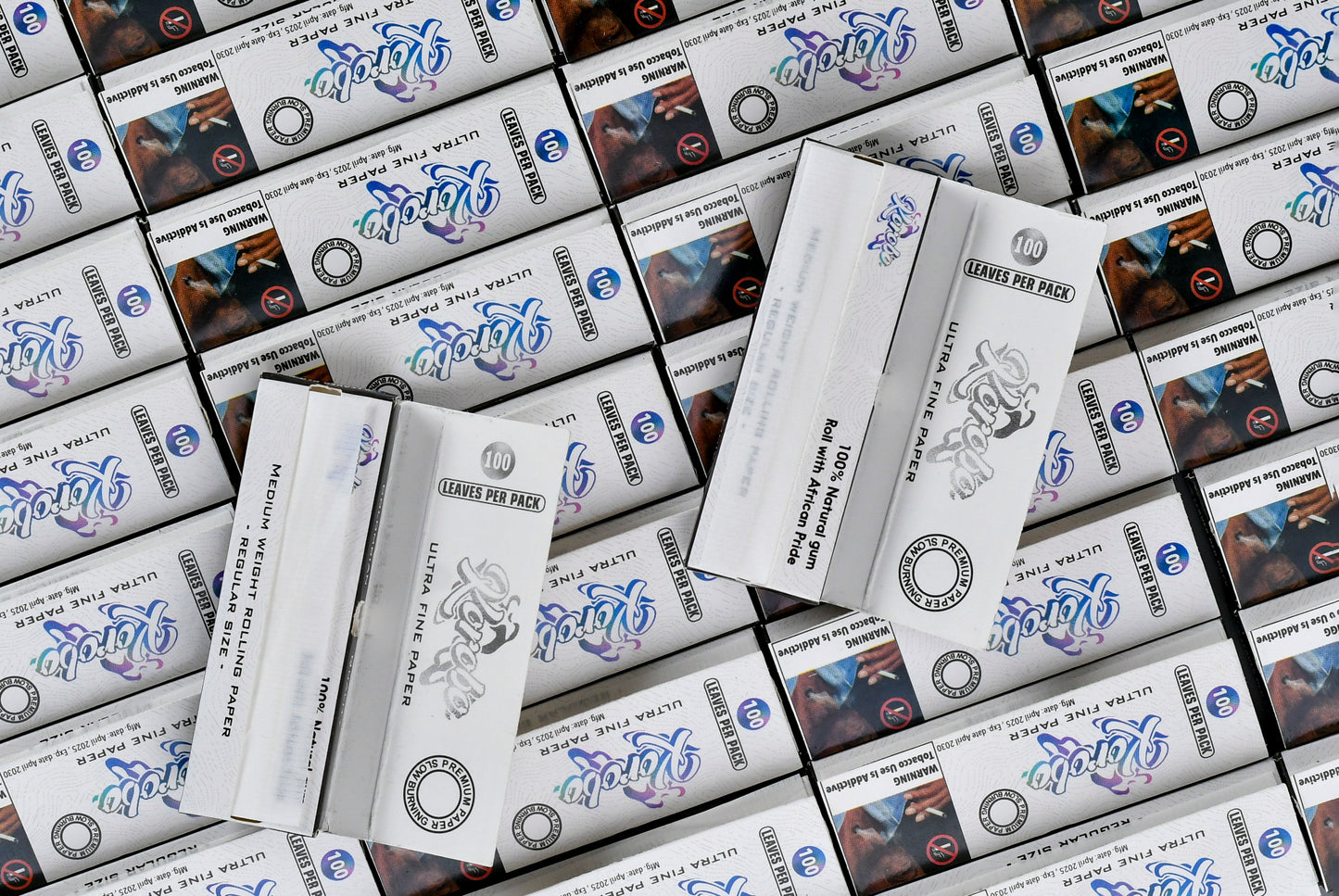 Korobo White-Regular Rolling paper-100 Papers