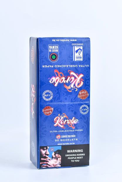 Korobo Blue 1¼ Rolling Papers