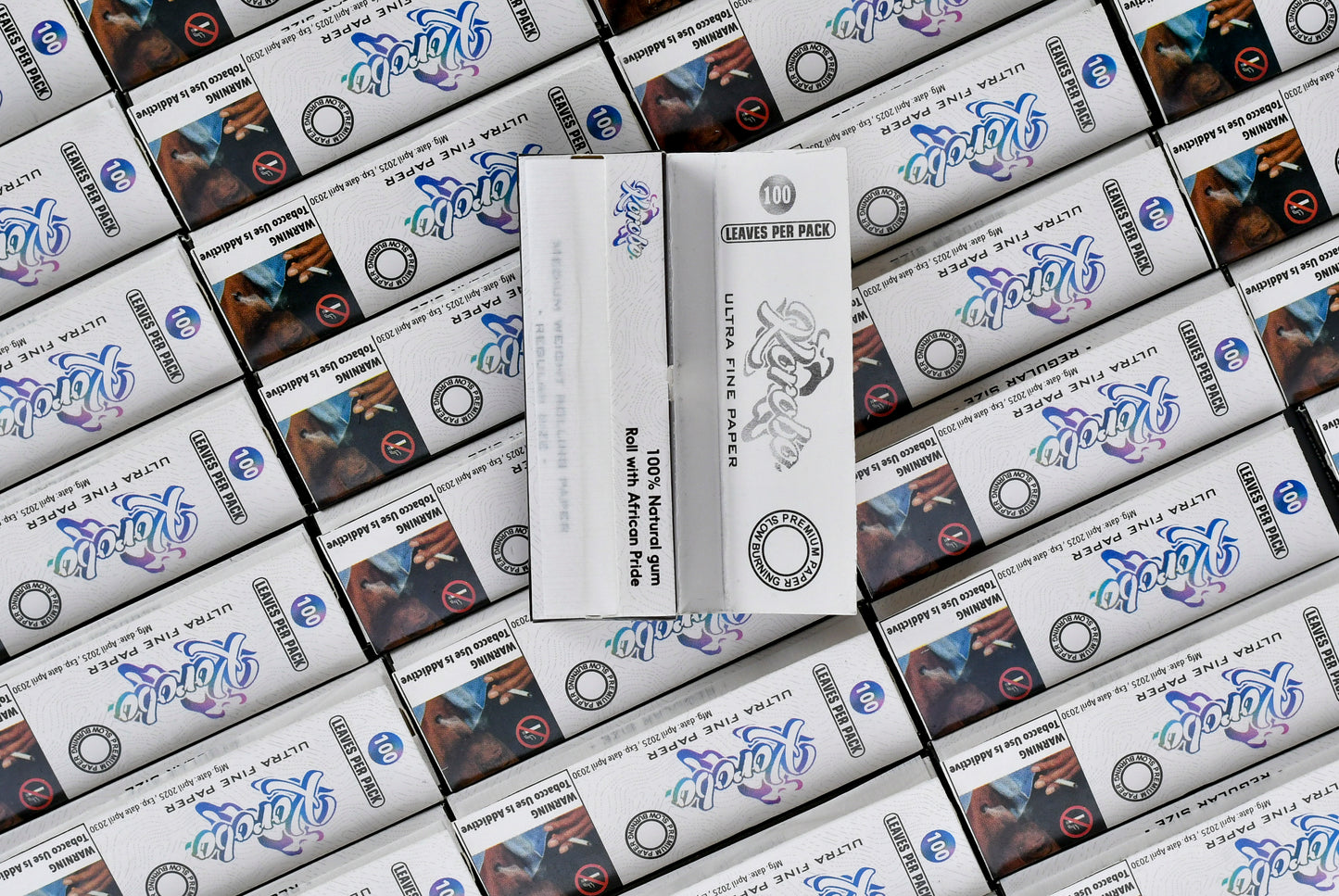 Korobo White-Regular Rolling paper-100 Papers