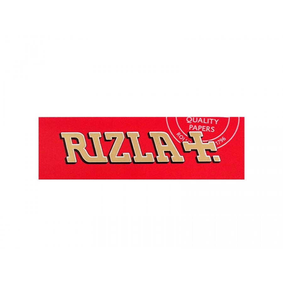 Rizla medium Size Red Rolling Papers Box- FSC Approved with Natural Arabic Gum| Rizzla tobacco rolling papers