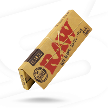 RAW Classic 1 1/4 Rolling Papers | Raw classic tobacco rolling papers